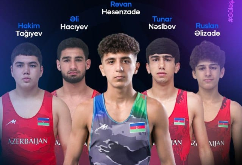 Azerbaijan earns 2 gold and 1 bronze at U-17 European Wrestling Championship