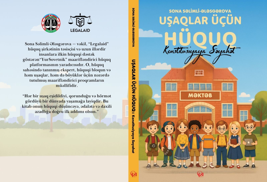 Konstitusiya və uşaq hüquqları ilə bağlı maarifləndirici kitabın təqdimatı keçirilib
