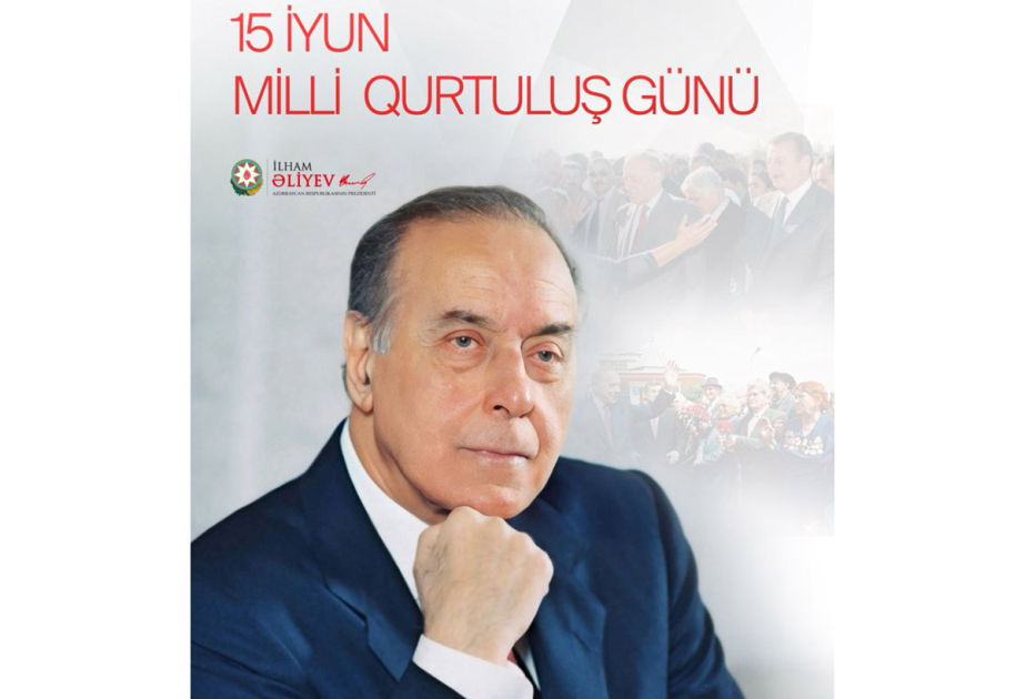 Le président Ilham Aliyev partage une publication lié au Jour du salut national