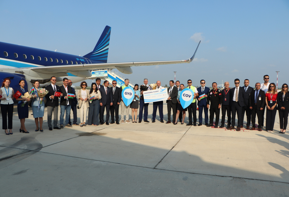 AZAL operates first flight to Türkiye’s Çukurova International Airport