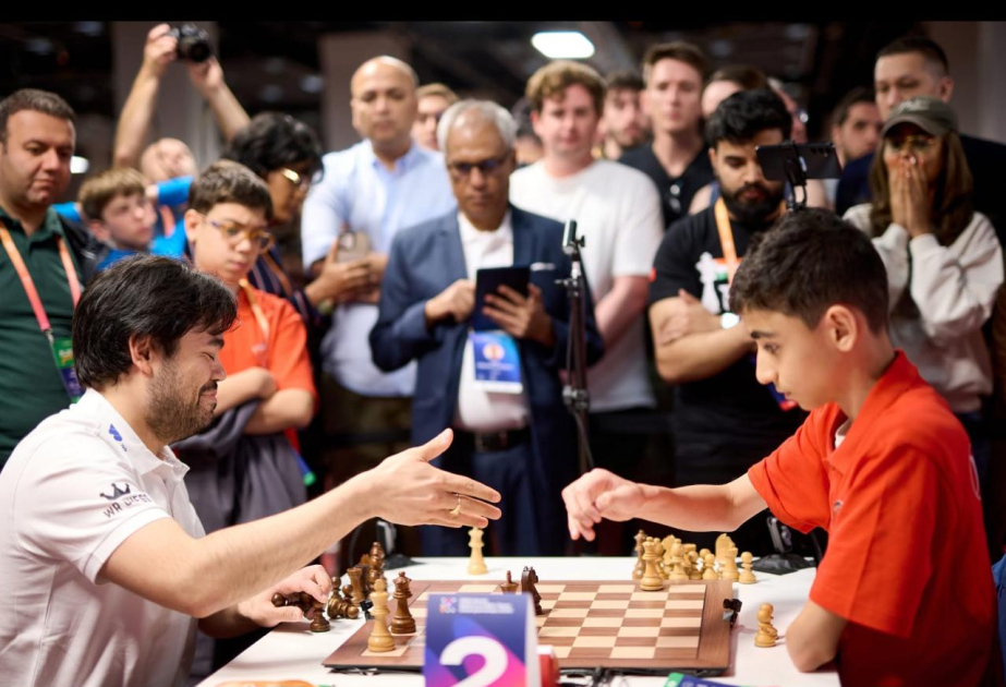 Azerbaijani chess player defeats world No. 2, hopes for more victories