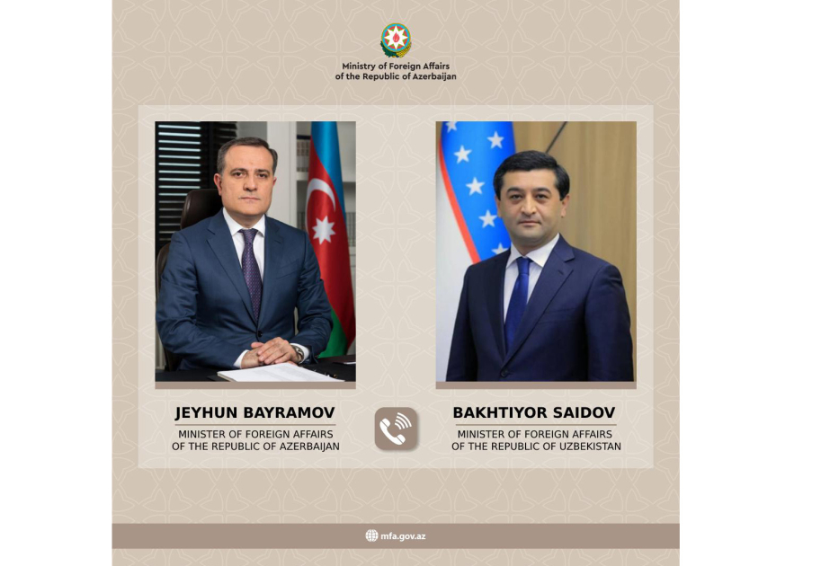 Los Ministros de Asuntos Exteriores de Azerbaiyán y Uzbekistán discuten la situación en la región