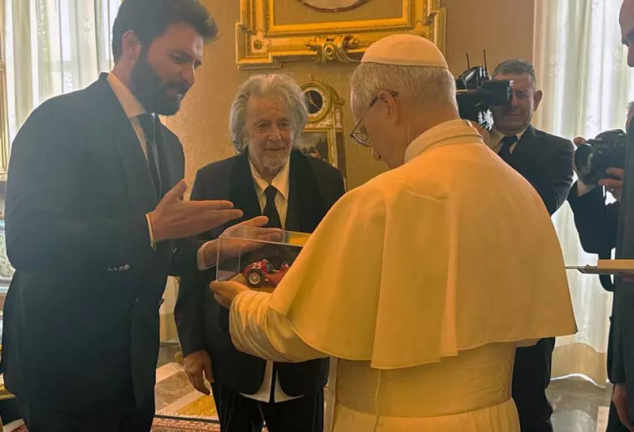 Roma Papası dünyaşöhrətli aktyor Al Paçino ilə görüşüb