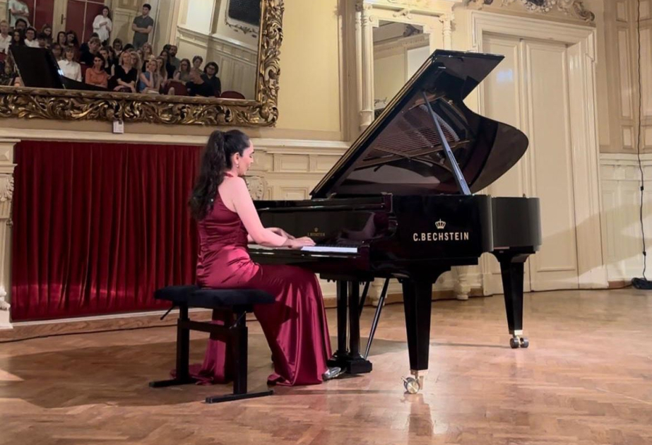 Linz şəhərində gənc azərbaycanlı pianoçunun “Sonata” adlı solo konserti olub