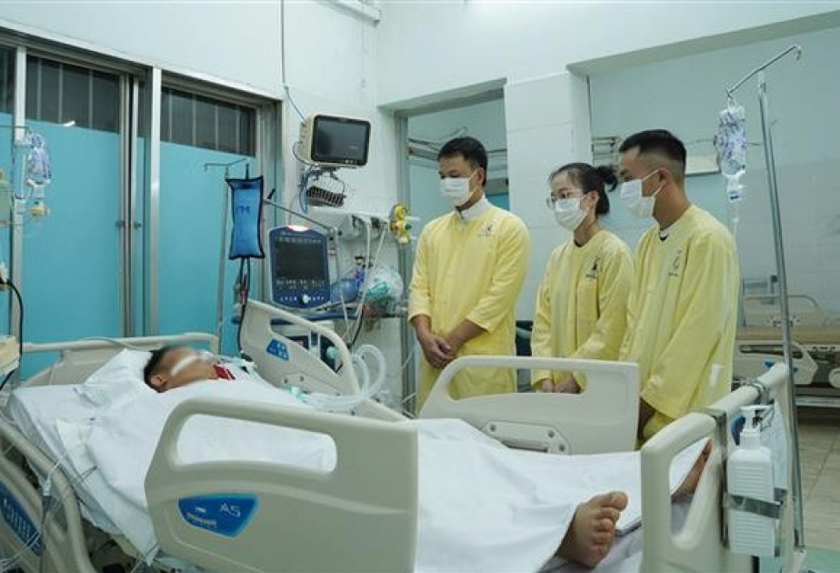 Brain-dead man's organs save 7 lives in Vietnam