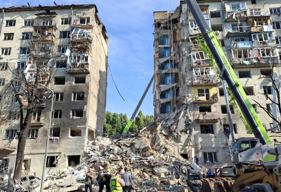 En Kiev se ha declarado un día de luto por las víctimas del ataque masivo de la Federación Rusa