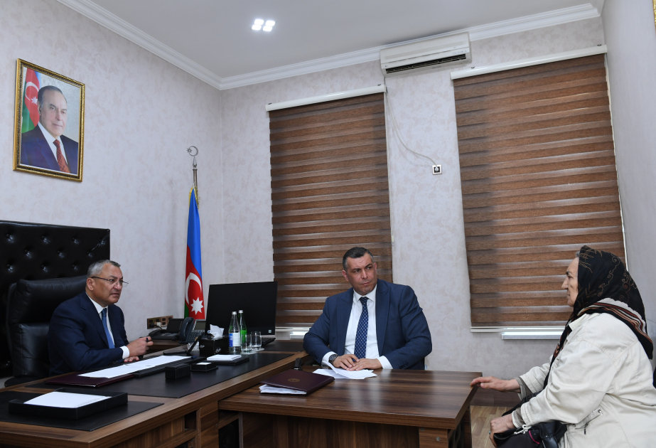 Dövlət Komitəsində vətəndaşların müraciətləri dinlənilib