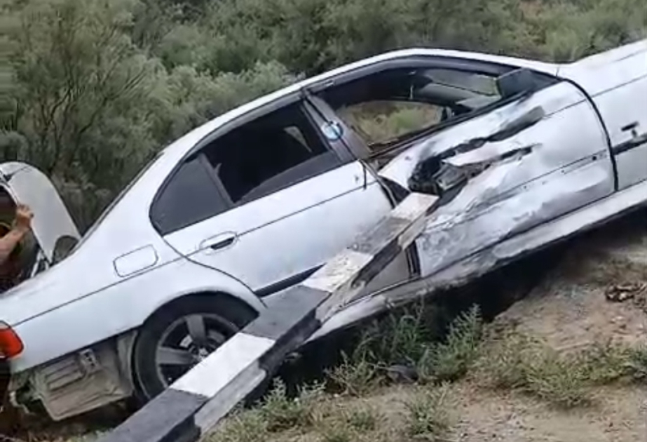 Saatlıda yol qəzasında iki nəfər xəsarət alıb