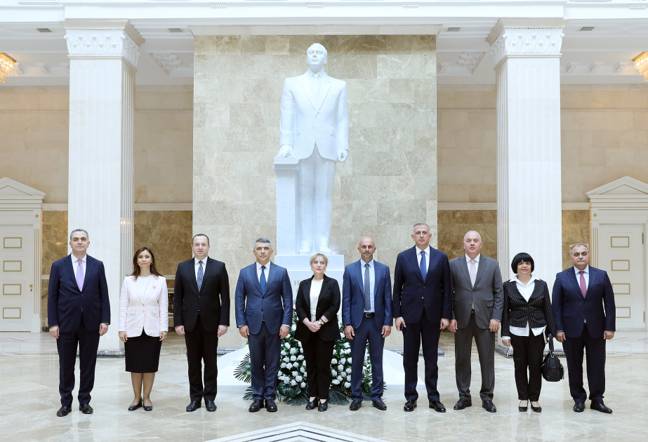 Georgian delegation visits Supreme Court of Azerbaijan