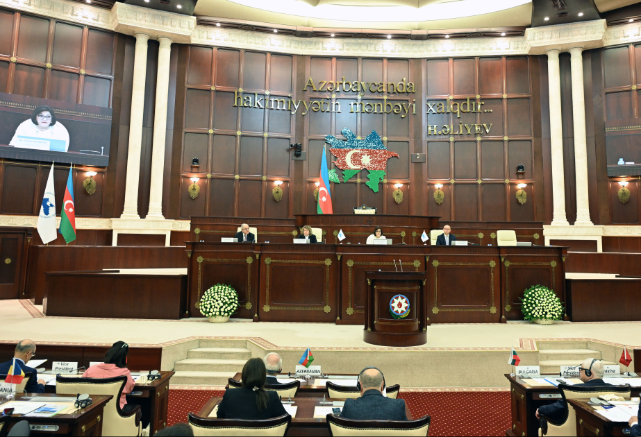 Parlamentarische Versammlung der Organisation für wirtschaftliche Zusammenarbeit im Schwarzmeerraum hält ihre 65. Plenarsitzung in Baku ab