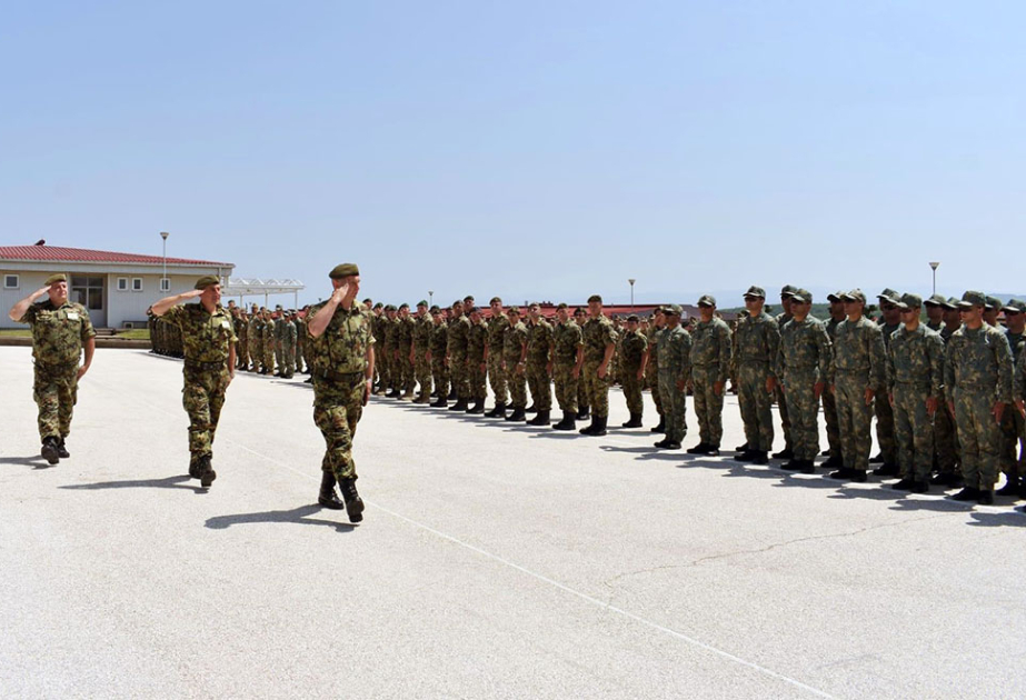 Hərbi qulluqçularımız Serbiyada keçirilən beynəlxalq təlimdə iştirak edirlər