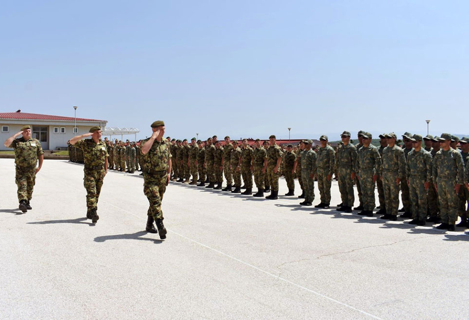 Azerbaijani servicemen participate in international exercise in Serbia
