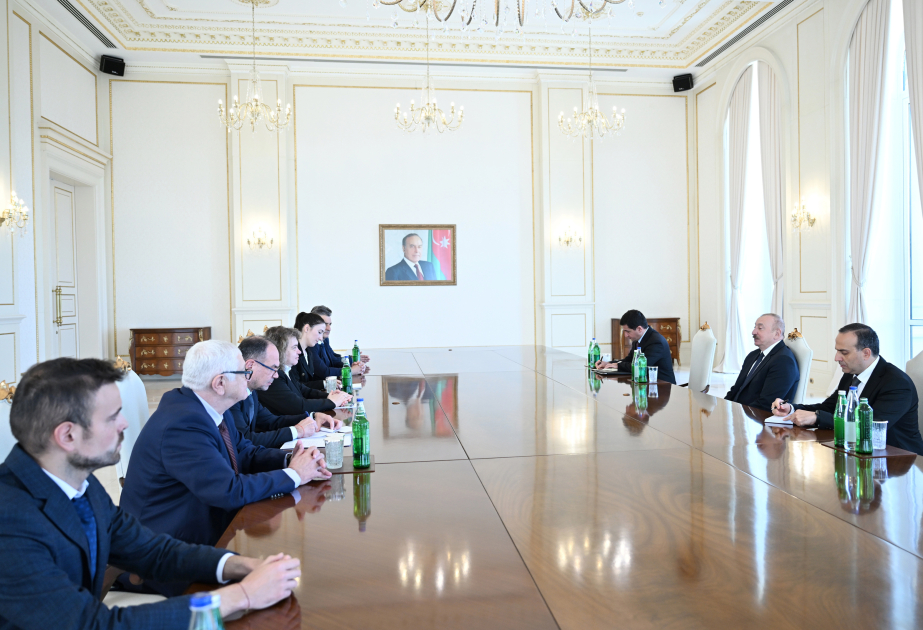 Präsident Ilham Aliyev empfängt Präsidentin der Nationalversammlung Bulgariens VIDEO