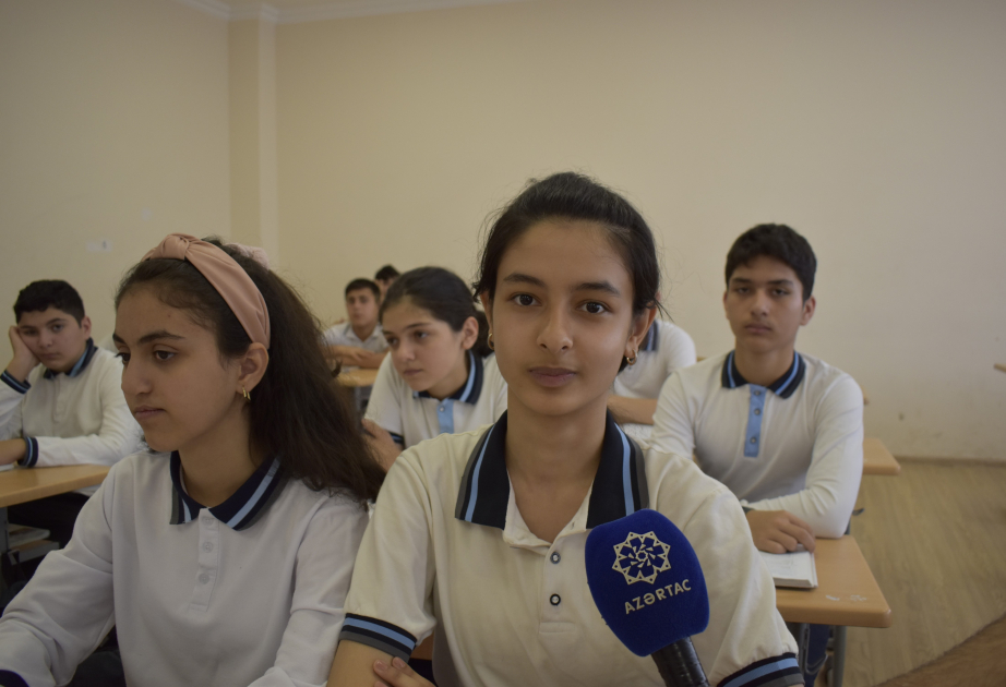 Nərgiz Babazadə: Doğma torpaqlarımızda təhsil almaq çox qürurverici hissdir VİDEO