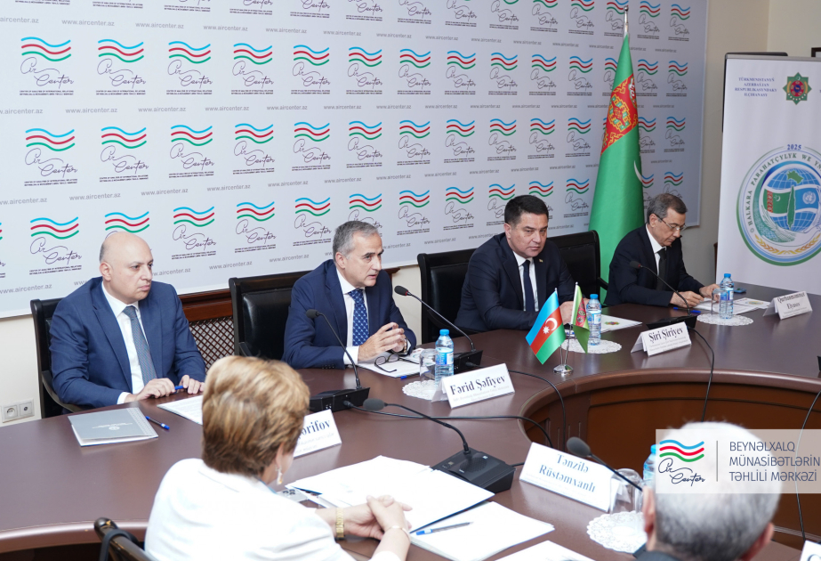 Прошел симпозиум на тему многопланового сотрудничества между Азербайджаном и Туркменистаном