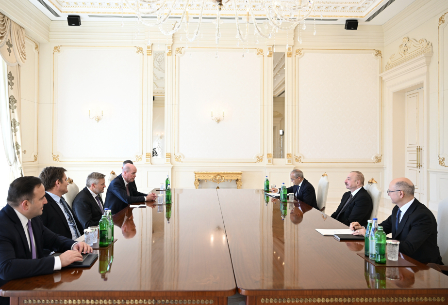 President Ilham Aliyev received bp Chief Executive Officer VIDEO