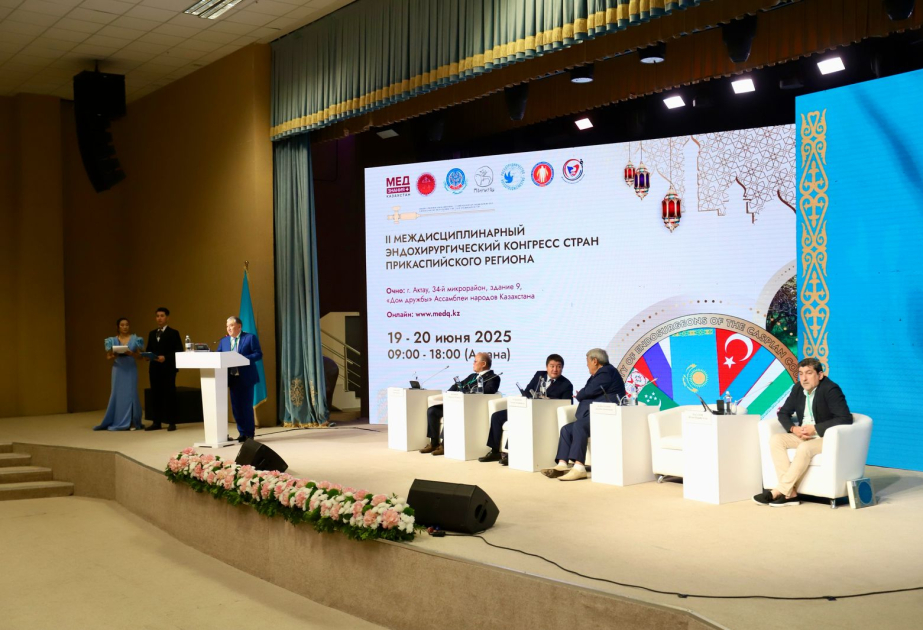 Qazaxıstanda Beynəlxalq Endocərrahiyyə Konqresi keçirilir