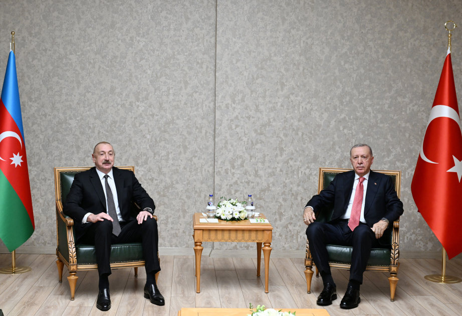 Entretien des présidents azerbaïdjanais et turc à Kahramanmaras VIDEO