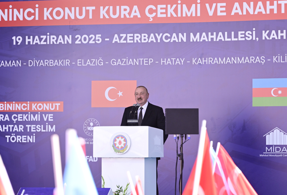 Prezident İlham Əliyev: Azərbaycan xalqı 6 fevral faciəsini öz faciəsi kimi qəbul etdi