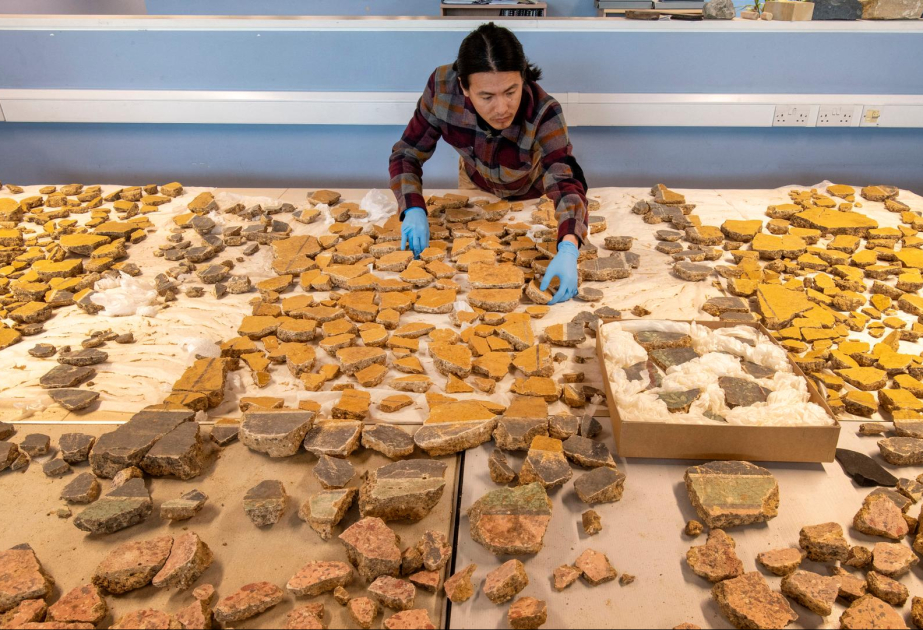 Archäologie: Knapp 2.000 Jahre altes römisches Wandgemälde in London rekonstruiert