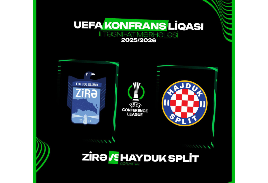 UEFA Konfrans Liqası: “Zirə” – “Hayduk” matçının vaxtı bəlli olub