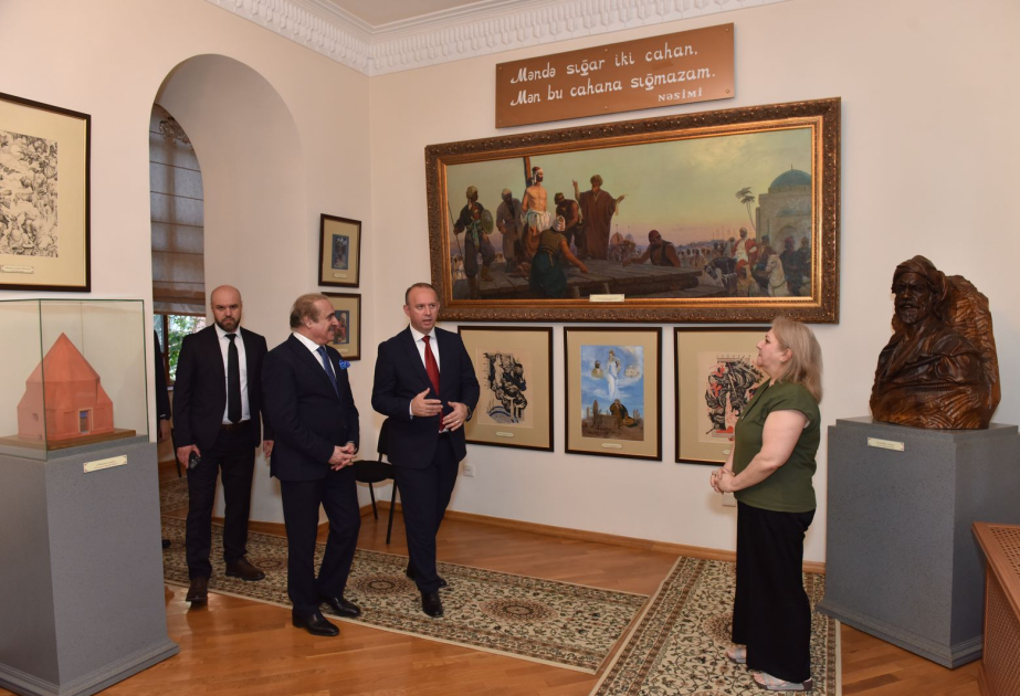 President of the Assembly of North Macedonia visits Nizami Museum of Azerbaijani Literature