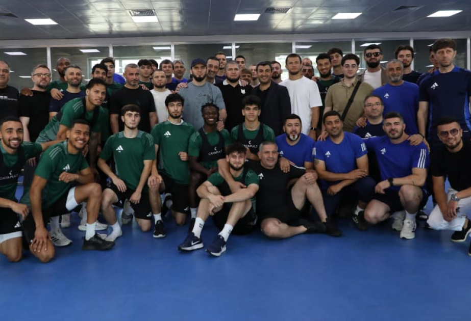 Həbib Nurməhəmmədov və İslam Maxaçev “Qarabağ”ın bazasında olublar