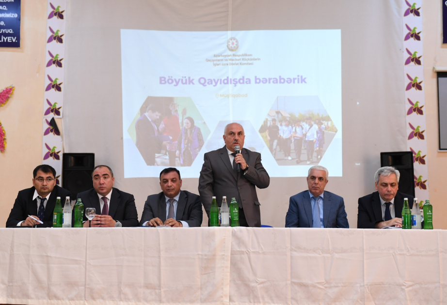 “Böyük Qayıdışda bərabərik” adlı maarifləndirmə tədbiri təşkil olunub VİDEO