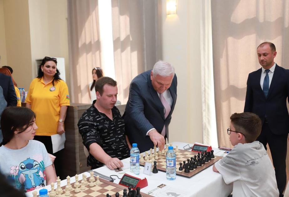 Şahmat üzrə “Sheki Open” turnirinin açılış mərasimi keçirilib