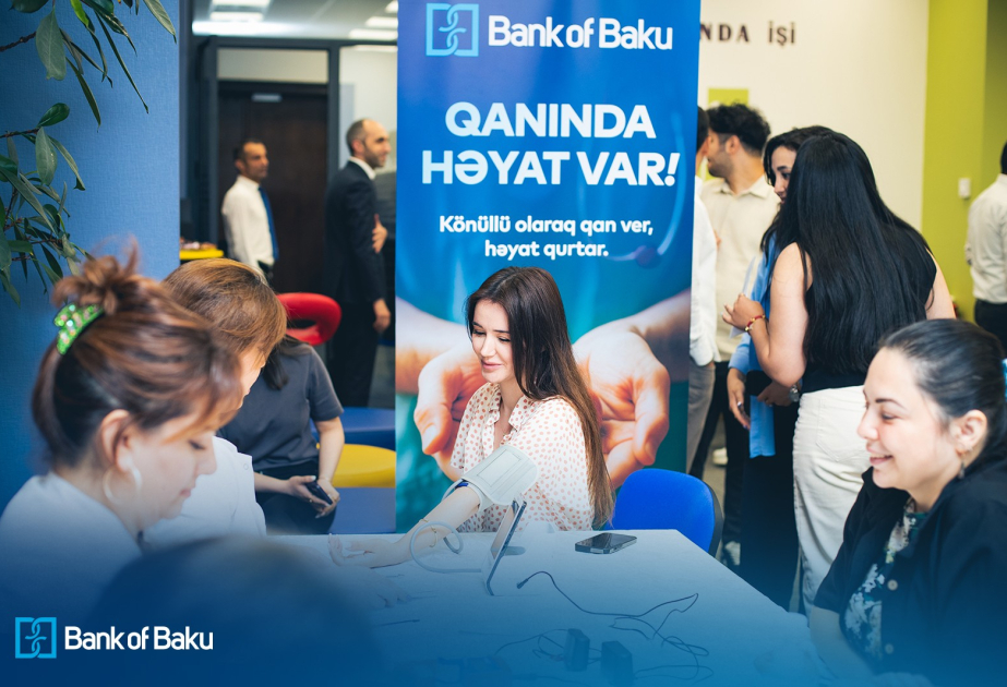 ®  “Bank of Baku”dan könüllü qanvermə təşəbbüsü