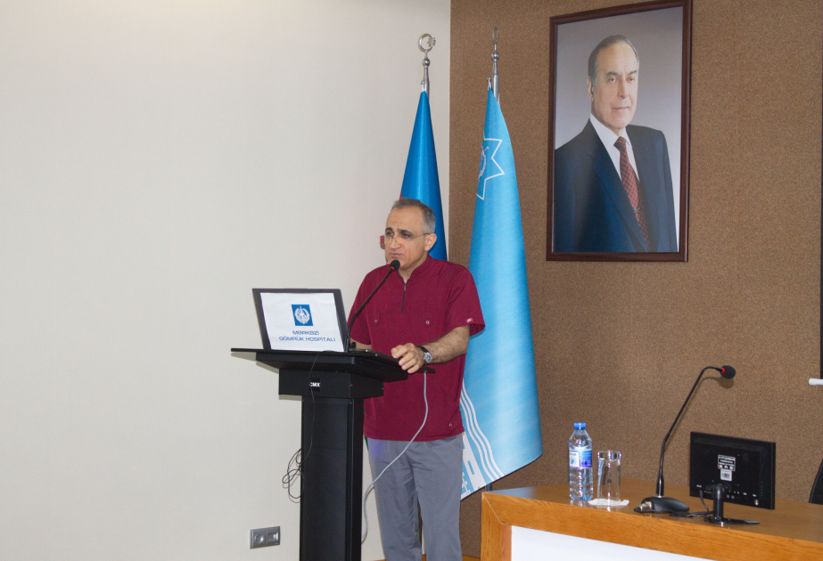 ®  Mərkəzi Gömrük Hospitalında “Xoledoxolitiazis müalicə alqoritmi” mövzusunda elmi-praktik seminar keçirilib