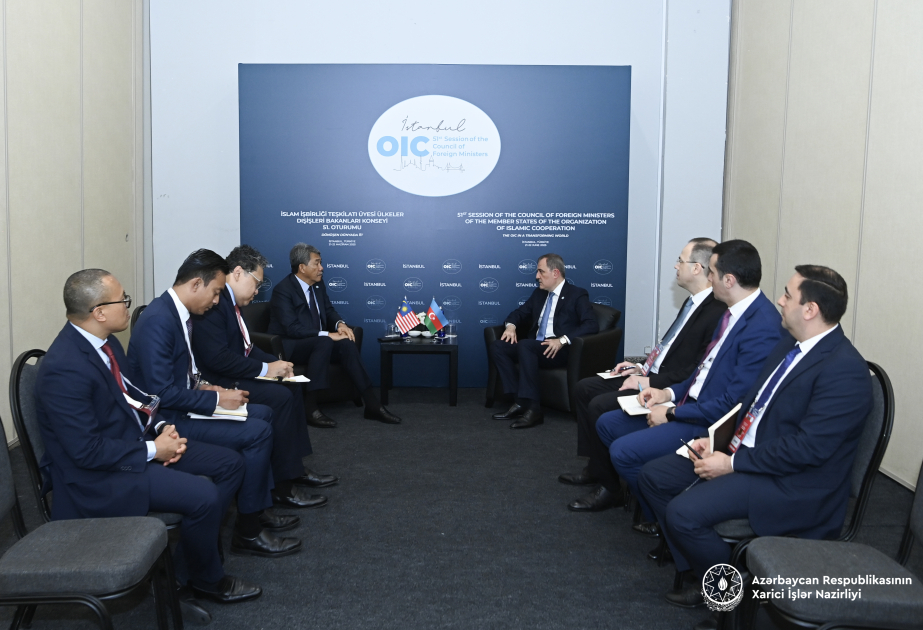 El Canciller de Azerbaiyán se reúne con su homólogo de Malasia en Estambul