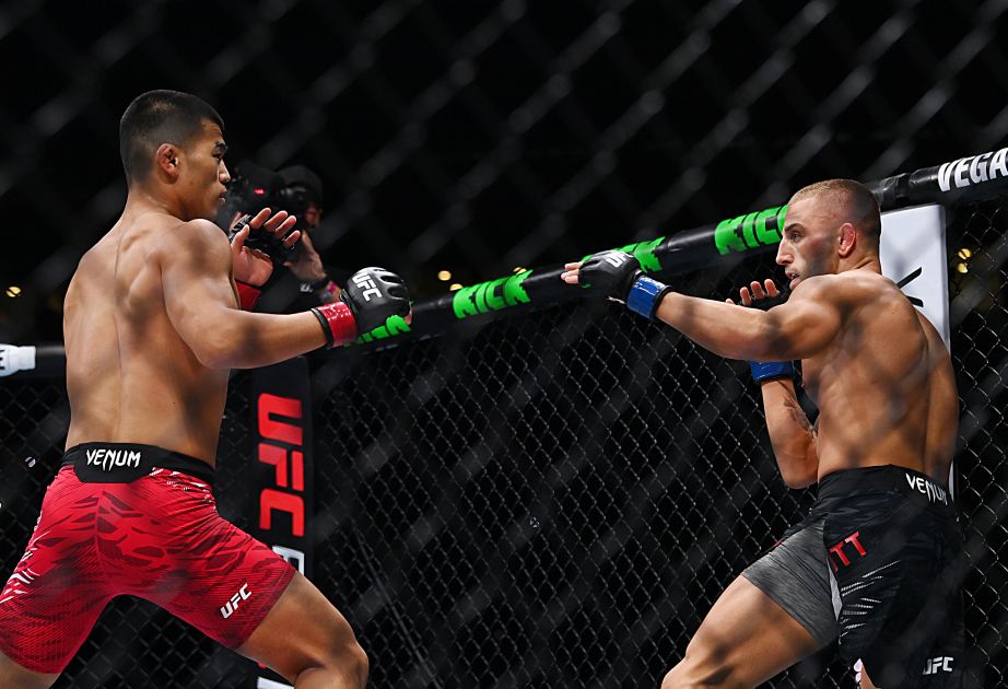 Cənubi Koreyadan olan daha bir idmançı UFC-də qələbə əldə edib