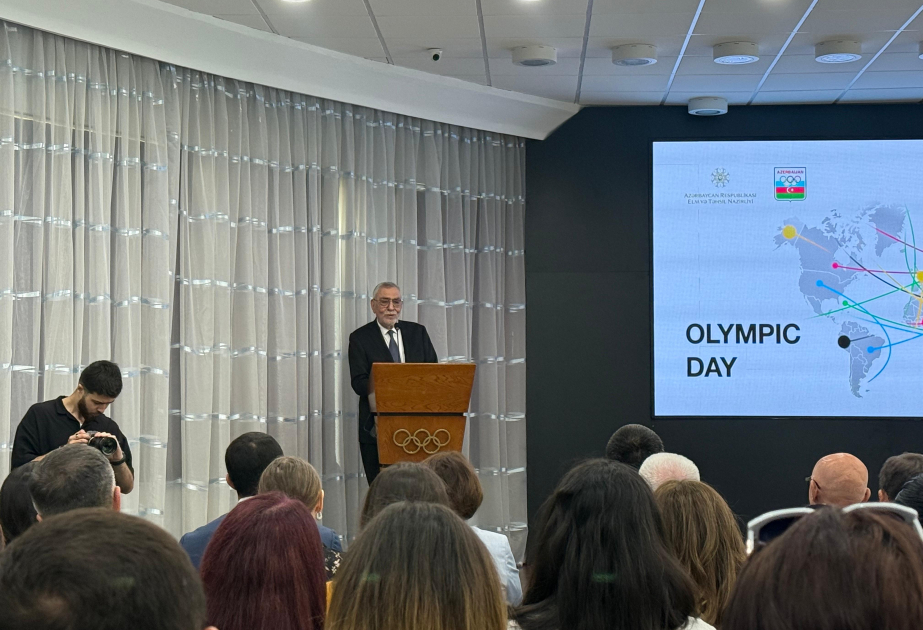 Milli Olimpiya Komitəsində Beynəlxalq Olimpiya Günü münasibətilə tədbir keçirilib