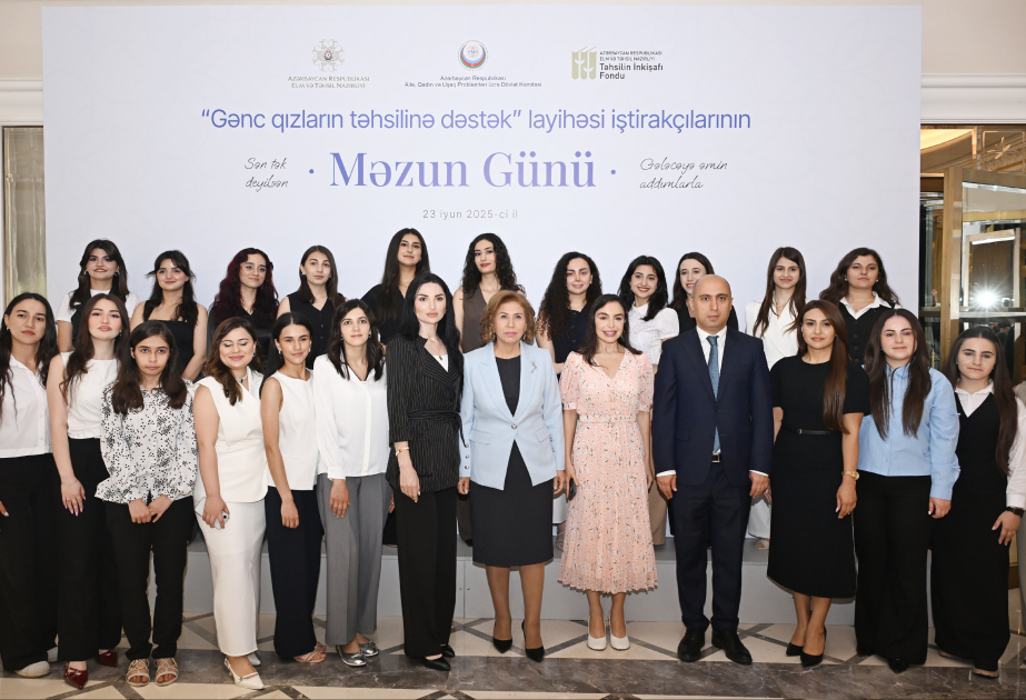 “Gənc qızların təhsilinə dəstək” layihəsi iştirakçılarının məzun günü təşkil olunub