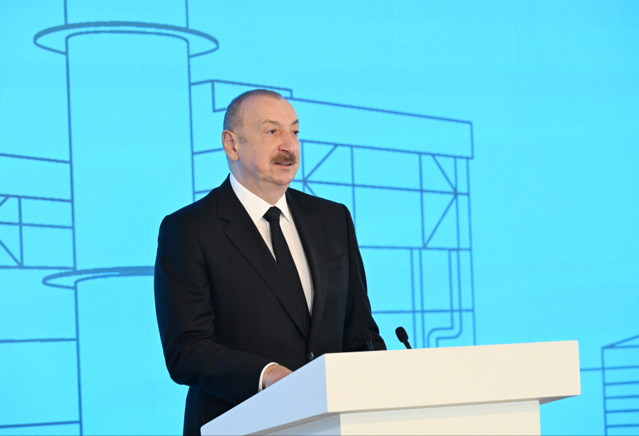 Presidente Ilham Aliyev: "La apertura de la Central Eléctrica "8 de Noviembre" reforzará significativamente el potencial energético de Azerbaiyán"