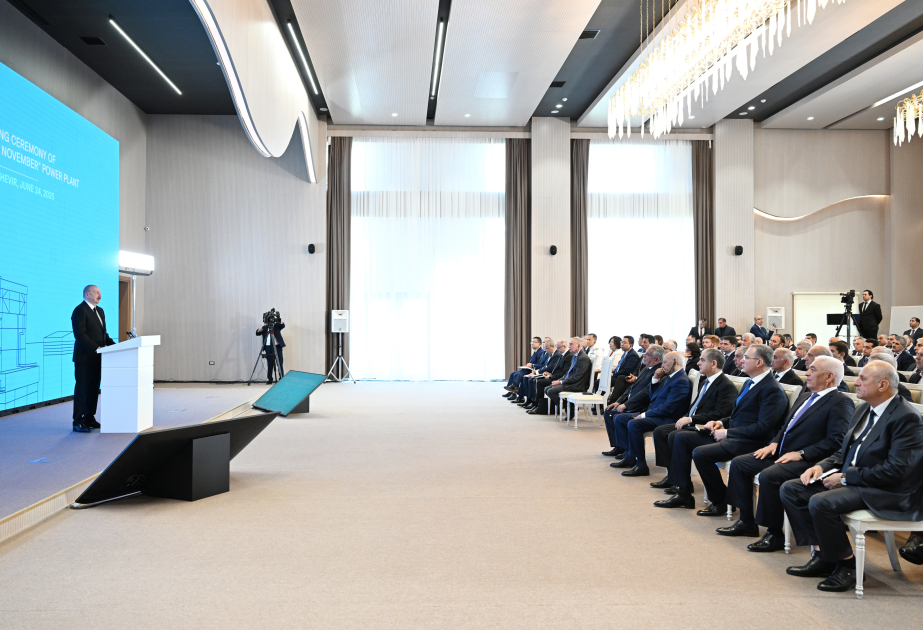 Presidente: "Tanto Italia como China son socios estratégicos de Azerbaiyán"