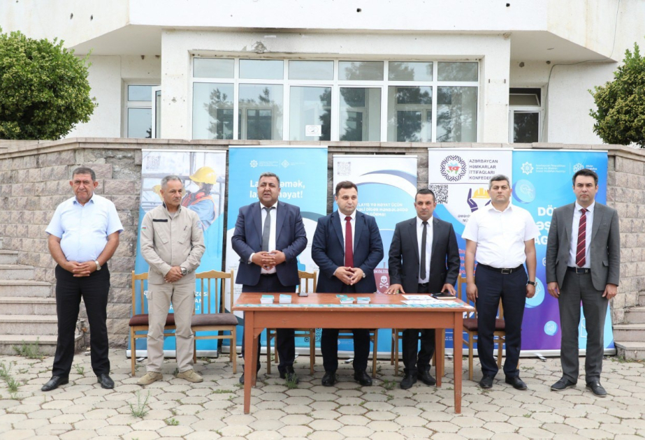 Xocavənd rayonunda əməyin mühafizəsi ilə bağlı maarifləndirmə tədbiri keçirilib