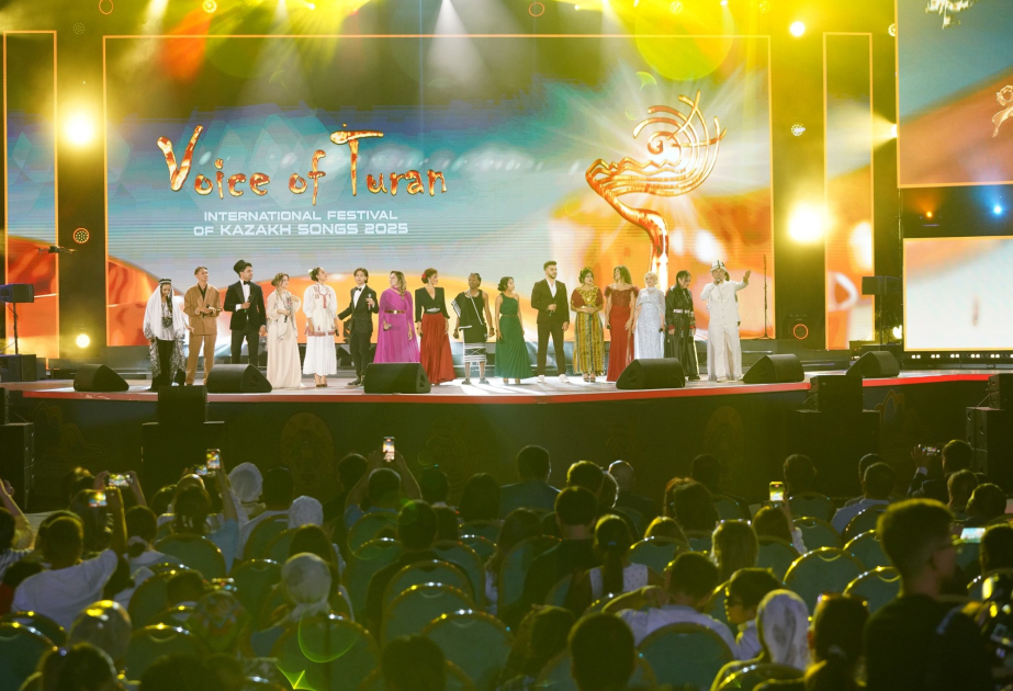Азербайджан был представлен на международном фестивале казахской песни