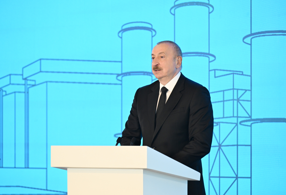 Ilham Aliyev : Au cours des 20 dernières années, nous avons pratiquement reconstruit le système énergétique de l'Azerbaïdjan à partir de zéro