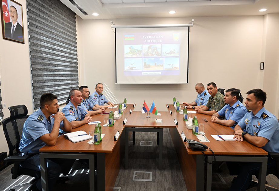 Specialist meeting between Azerbaijani and Serbian Air Forces held