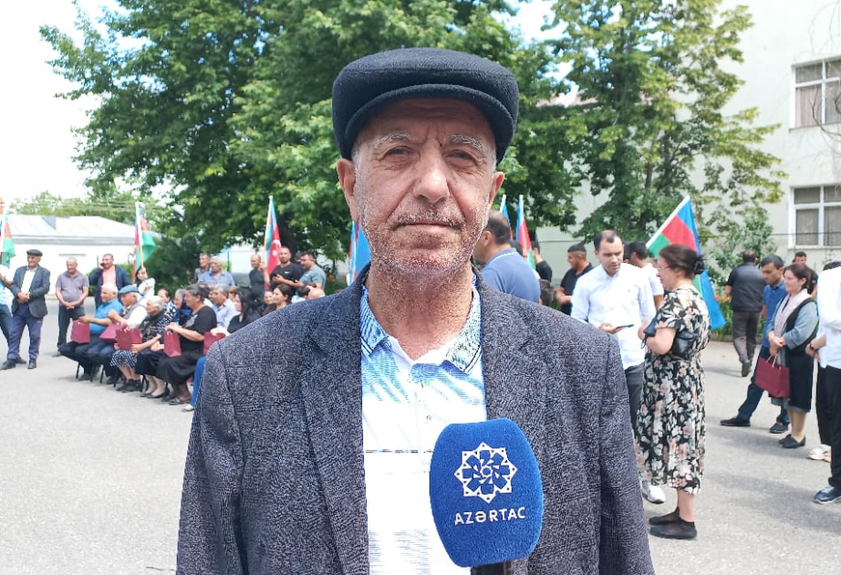 Житель села Гасанриз: Все трудности остались позади