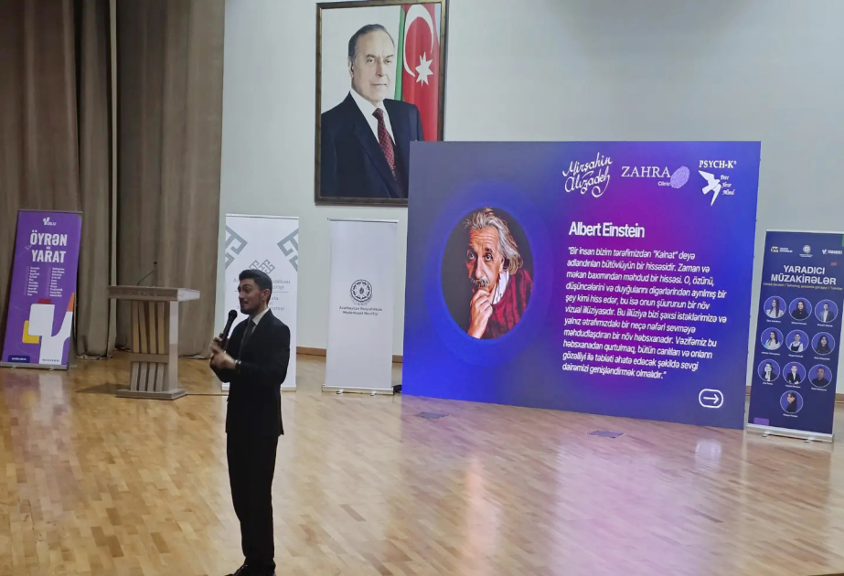 Şəkidə “Yaradıcı müzakirələr” layihəsi çərçivəsində təlimlər keçirilib
