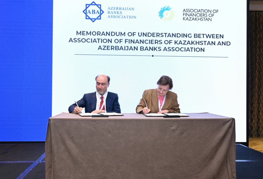 Azerbaijan Banks Association, Association of Financiers of Kazakhstan ink MoU