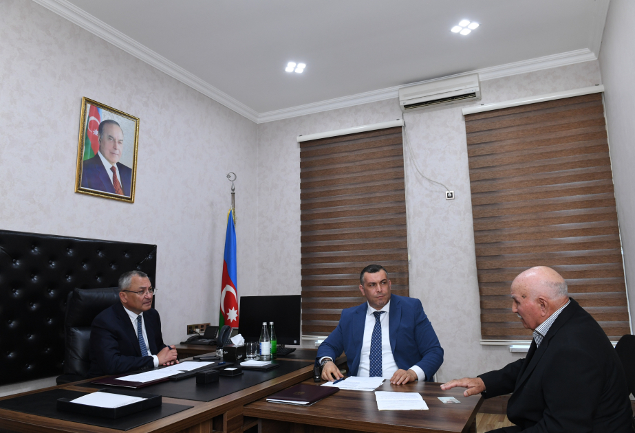 Keçmiş məcburi köçkünlərin müraciətləri dinlənilib