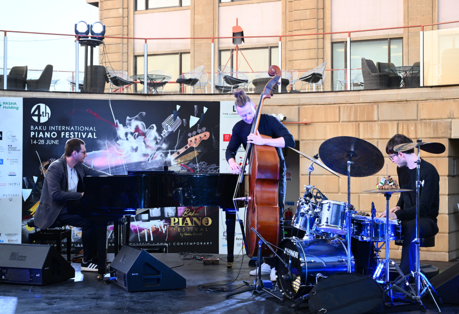 Австрийское джазовое трио выступило на Baku Piano Festival 2025