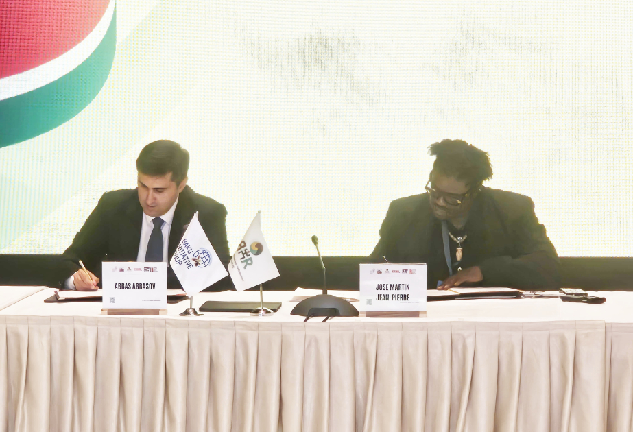 Un mémorandum de coopération signé entre le Groupe d’initiative de Bakou et le MIR Guadeloupe