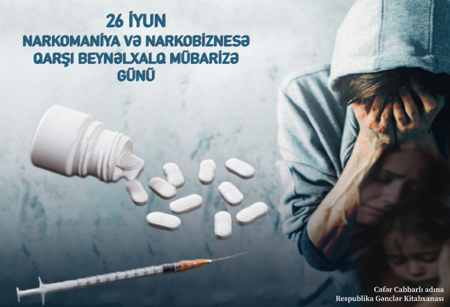 Gənclər Kitabxanasında “Narkomaniya: insanlığa qarşı böyük bəla” adlı məlumat bülleteni hazırlanıb