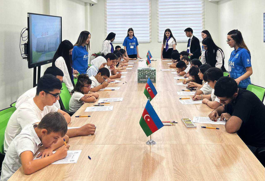 Qarabağ “DOST Evi”nin benefisiarları “Əsgərə məktub” təşəbbüsünə qoşulublar
