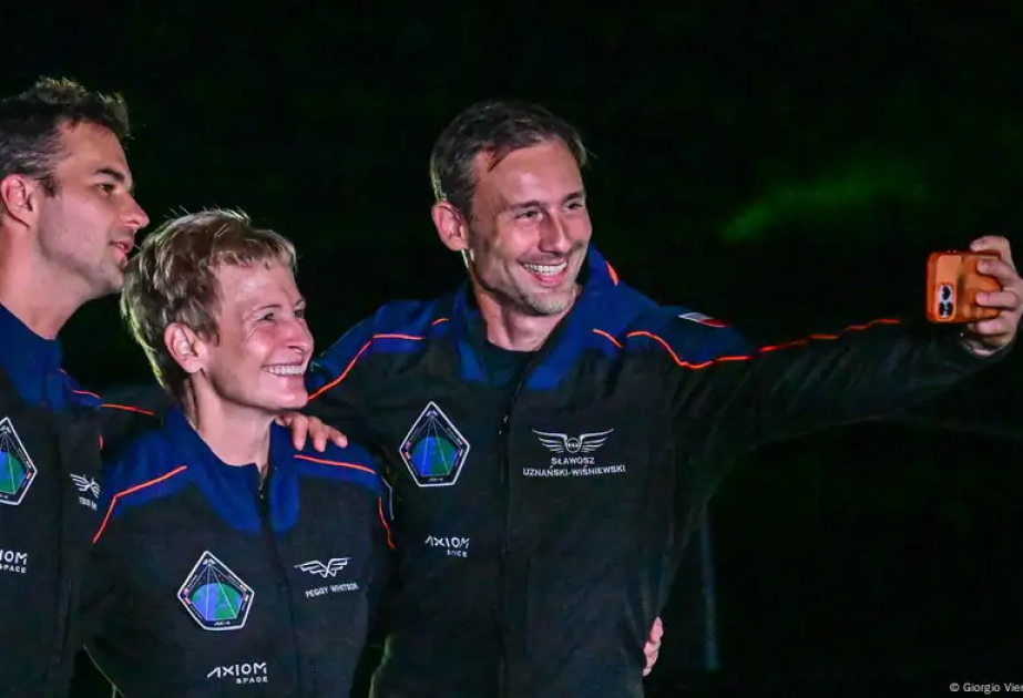Astronauts from India, Poland, Hungary launched on first space station mission